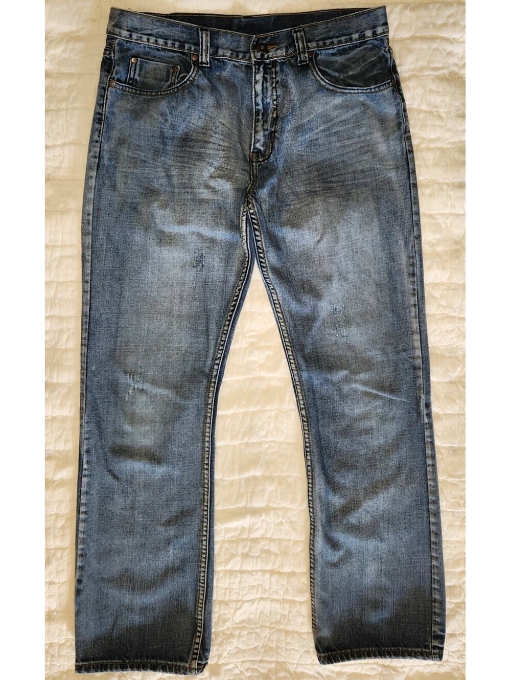 Flypaper Men's Jeans 34x34 Hand-crafted Denim Boot Cut
